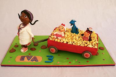 Doc Mcstuffins and Friends - Cake by Lia Russo
