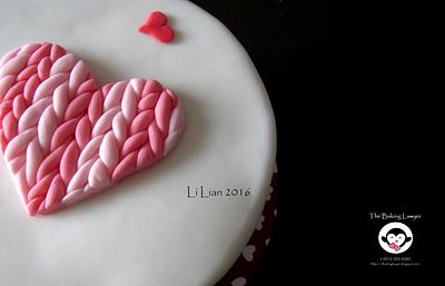 Knitted Love - A Mother's Day Cake - Cake by LiLian Chong