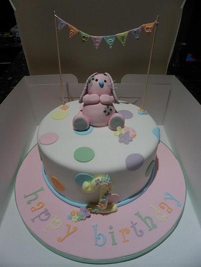 Cute Bunny Cake - Cake by Let's Eat Cake