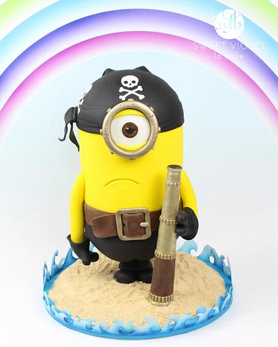 Pirate Minion  - Cake by Nina 