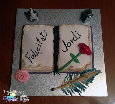 Open Book  - Cake by Happy Tarty's