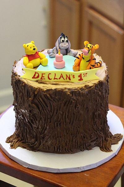 Winnie the Pooh Cake - Cake by 6 Bittersweets (Xiaolu)