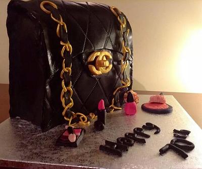 Chanel bag - Cake by Dulce & Sweet designs