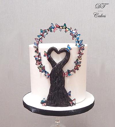 Cakes Against Violence collab - Cake by Djamila Tahar (DT Cakes)
