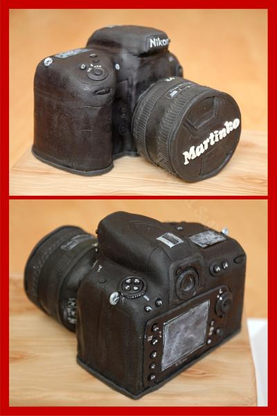 Cake - camera - Cake by cakebysaska