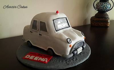 Ambassador car cake - Cake by aarti