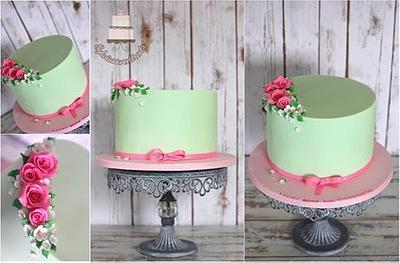 Pastels love - Cake by Sylwia