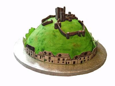 Corfe Castle Cake - Cake by VikkiCakeDiddly