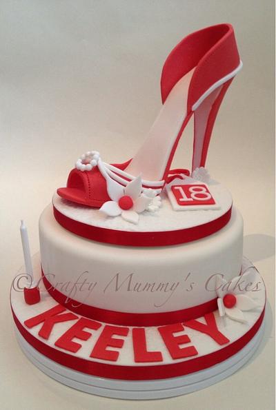 The Red Shoe - Cake by CraftyMummysCakes (Tracy-Anne)