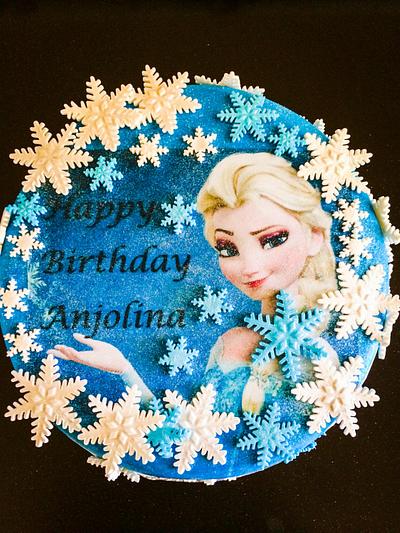 Frozen themed cake - Cake by Clarice Towner