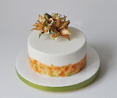 Lily - Cake by Jolana Brychova