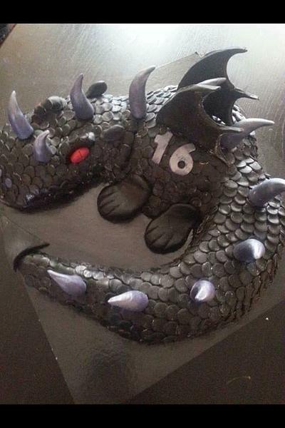 Dragon cake - Cake by Jenny's Cakery 