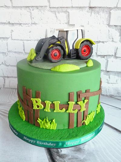 Little tractor - Cake by Hilz