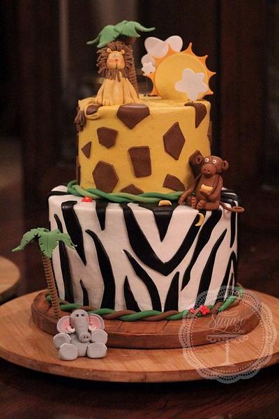 Safari  - Cake by TheSugarBox