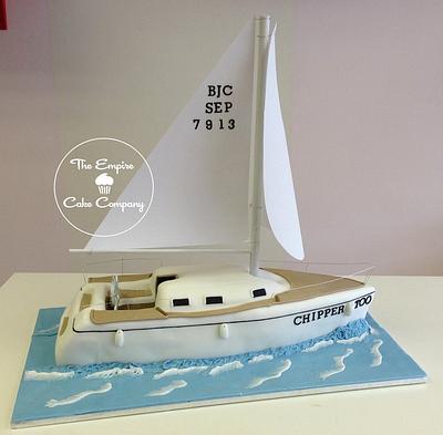 Yacht Cake - Cake by The Empire Cake Company