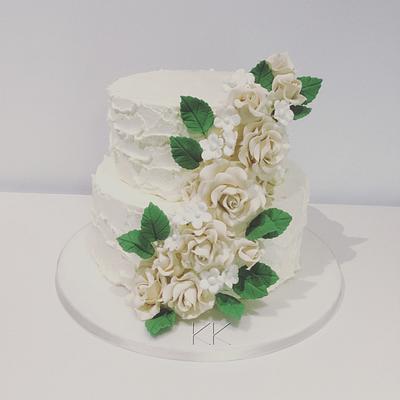 Naked Wedding cake - Cake by Donatella Bussacchetti