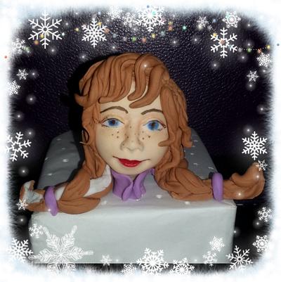 Frozen, Anna - Cake by The Custom Piece of Cake