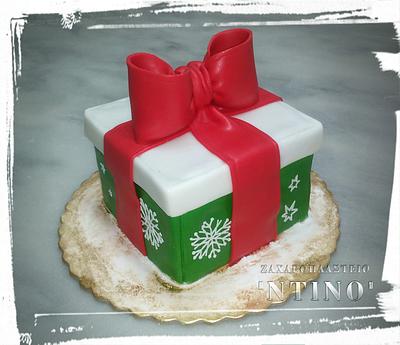 Christmas present - Cake by Aspasia Stamou