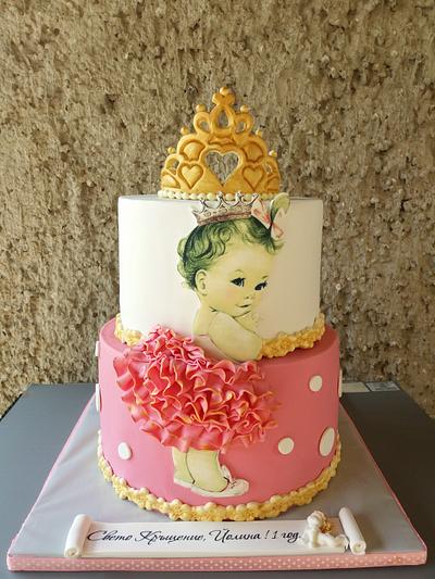 Christening cake - Cake by Silviq Ilieva