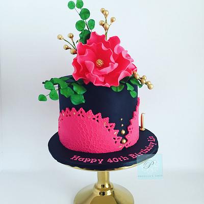 Birthday Cake  - Cake by Priscilla's Cakes
