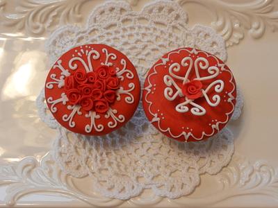 Valentine cupcakes - Cake by Dolce Sorpresa