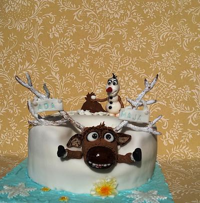 Frozen Cake - Cake by Aneta Paczkowska