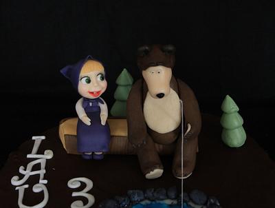 Masha and the Bear _2 - Cake by Anka
