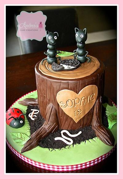 Bug Lover Cake - Cake by Andrea'sCakeCreations