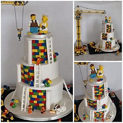 Tickety Boo - Lego Wedding Cake - Cake by Tickety Boo Cakes