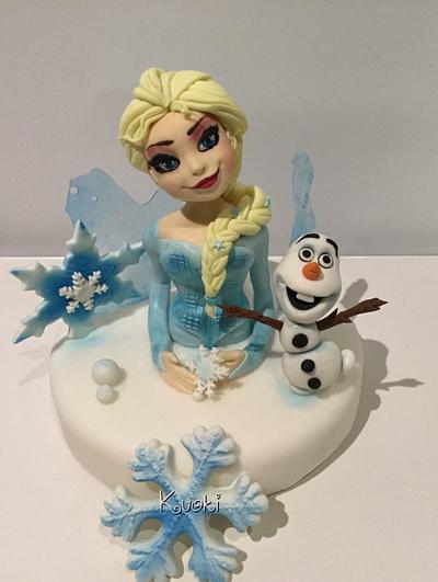 Frozen cake topper - Cake by Donatella Bussacchetti
