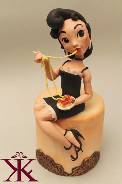 Viva l'Italia - Cake by Fatiha Kadi