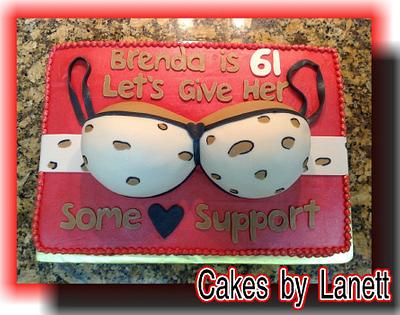 Bra Cake - Cake by Lanett