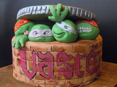 Ninja boy - Cake by Caterina Fabrizi