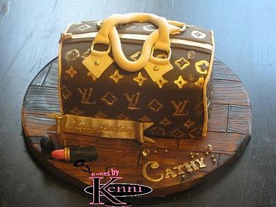 Louis Vuitton Handbag - Cake by Kenyada