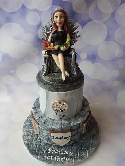 Game of thrones, cheese and wine - Cake by Jenny Dowd