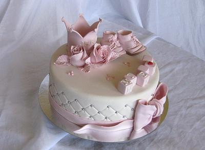 Light pink princess dream ! - Cake by Trine Skaar