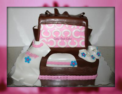 Coach Diaper Bag Cake - Cake by Genel