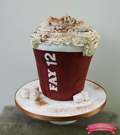 Costa Hot Chocolate  - Cake by The Custom Cakery