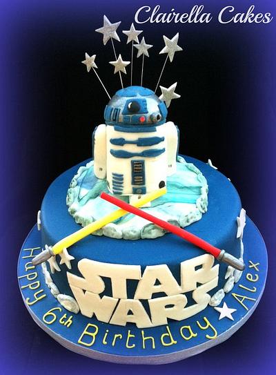 May the 4th be with you!!  - R2D2 Cake - Cake by Clairella Cakes 