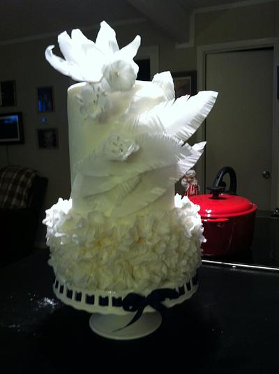 White Wedding - Cake by Bev821