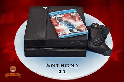PS4 Cake - Cake by The Sweetery - by Diana