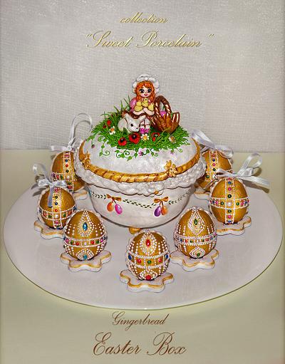 Gingerbread Easter box - Cake by Incantata