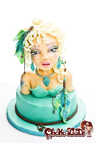 Lady Amazon - Cake by ChokoLate Designs