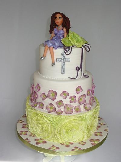 Confirmation Cake - Cake by Jolis