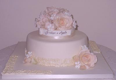  Little Wedding cake :) - Cake by Filomena