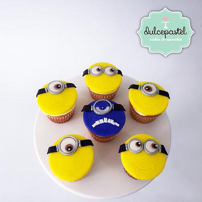 Más Cupcakes Minions - More Minions Cupcakes - Cake by Dulcepastel.com