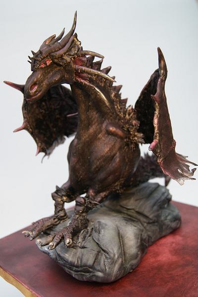 Wiwerna (dragon) - Cake by Katarzynka