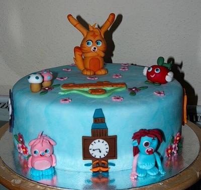 Moshi Monsters - Cake by deliciouscake