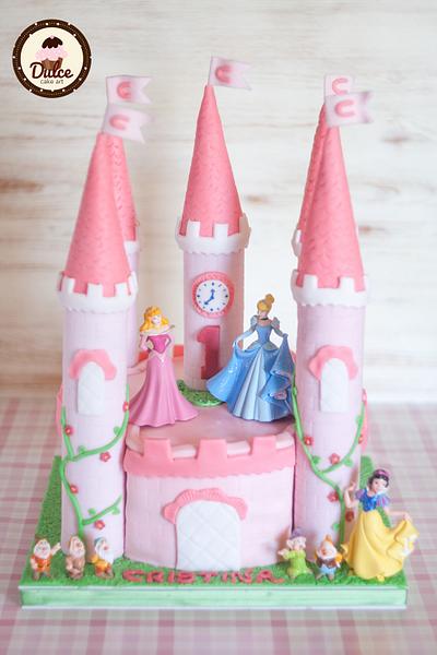 Princess Castle - Cake by Dulce Cake Art