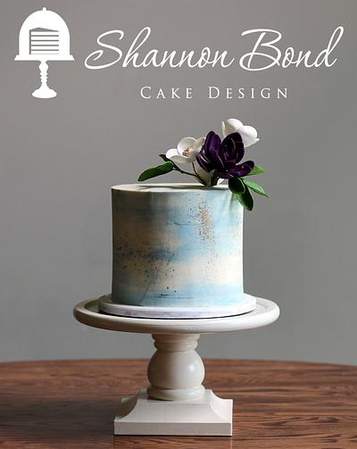 Watercolor Buttercream Cake - Cake by Shannon Bond Cake Design